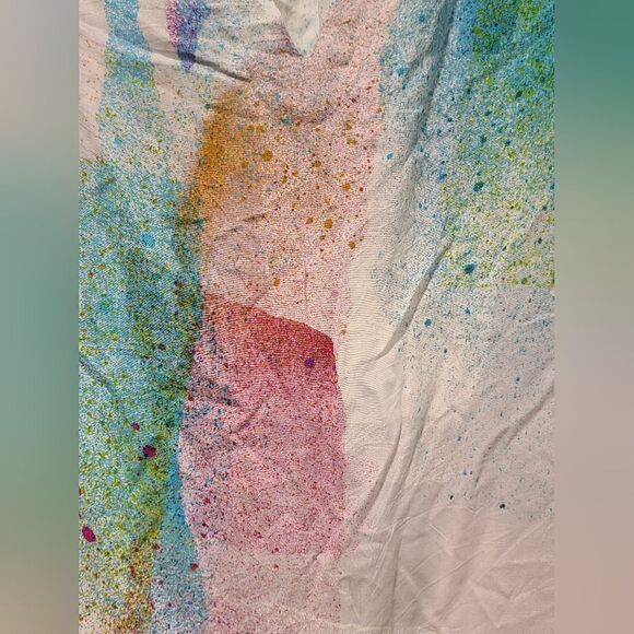 Jams World Ice Pop Flutter Sleeve Hawaiian Rayon Popover Blouse, Art-to-Wear | M - Picture 7 of 9